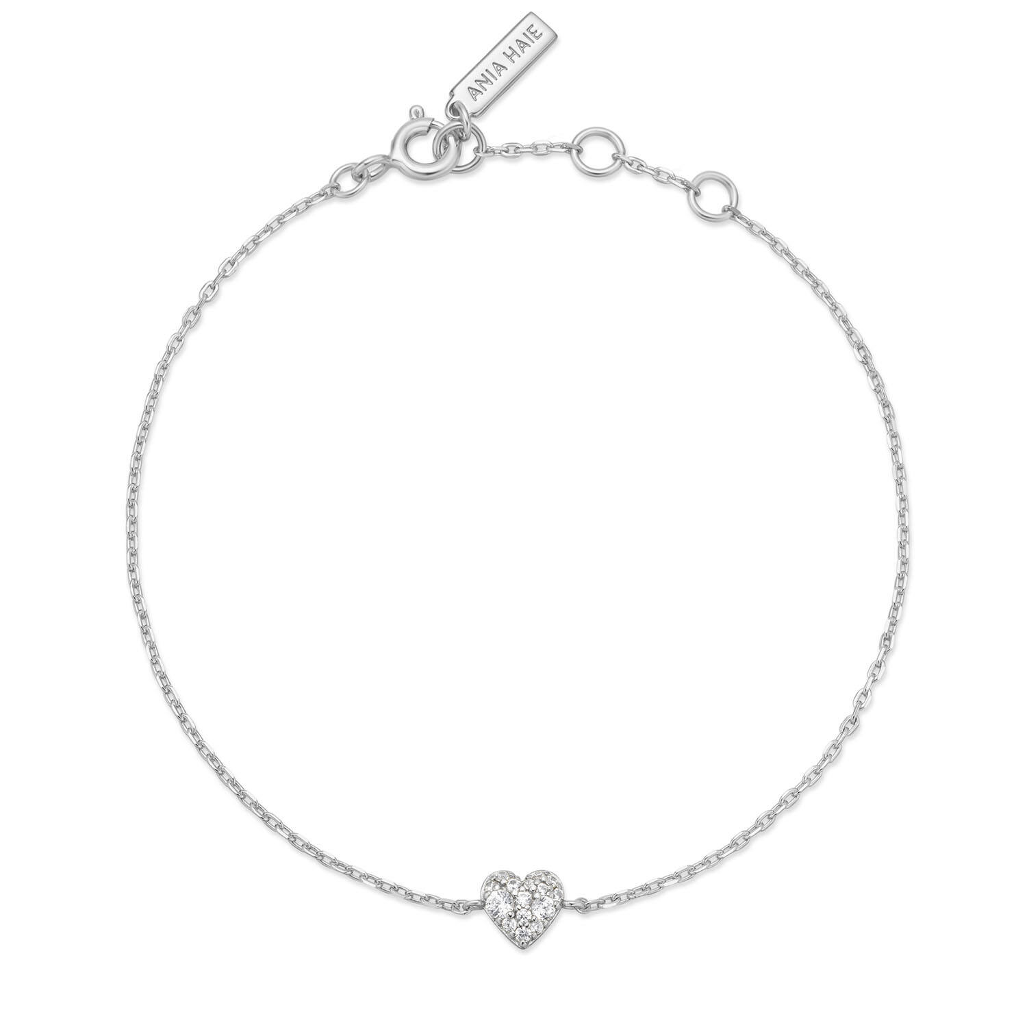  Sunny Sparkler - Gliederarmbänder - Silber / Rhodiniert - Zirkonia - 18,5cm